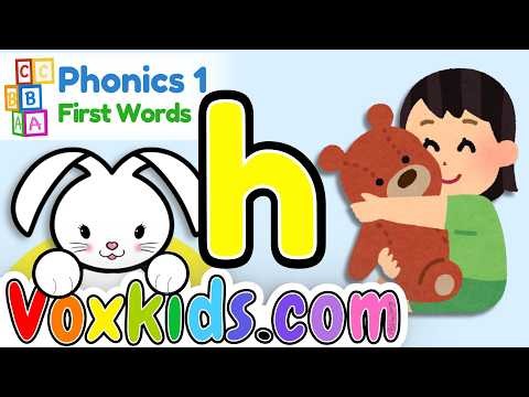 ⭐ Learn Letter H | Phonics Letter of the Week | First Words for Kindergarten | VoxKids®