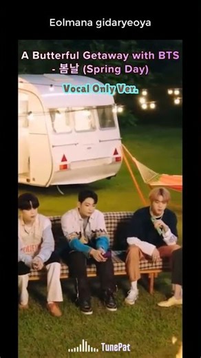 BTS Spring Day — Live Acapella (Vocals Only | Romanized Lyrics)