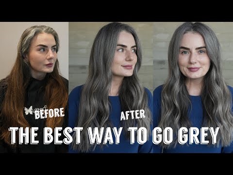 3-Year Grey Blending Follow-Up | Low Maintenance, Natural Grey Hair Transformation