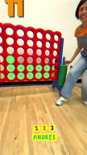 Count to 20 with Christina! 🟢🔢 #123andres #kidsvideo