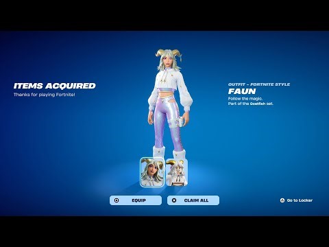 How To Get Faun Skin NOW FREE In Fortnite! (Unlock LEGO Faun Style)