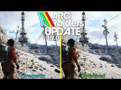 Arc Raiders Update 1.7.0 | Cinematic Preset Tested | AO Noise FIXED, Reflex Causing Stutters ?