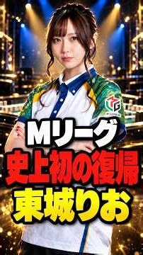 一度クビになった女流雀士がMリーグに戻ってきた #Mリーグ #東城りお