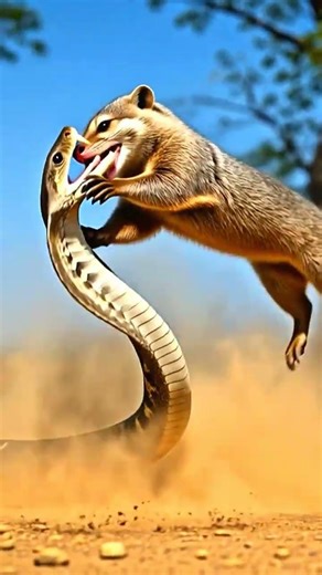 Mongoose vs snake 🐍 💪 #shorts ##aivideo #asmr