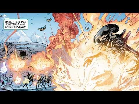 Xenomorphs Invade the Kree Empire