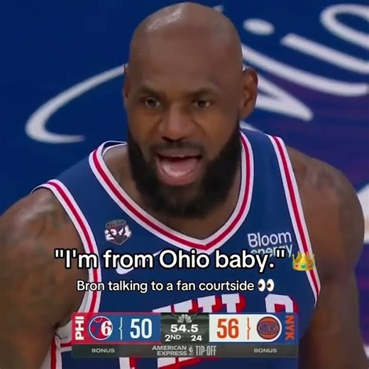 LeBron is from Akron, Ohio 🗣️