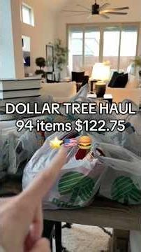 Dollar Tree JACKPOT 😱 94 Items for $122.75... I Went CRAZY 👀 #dollartreehaul