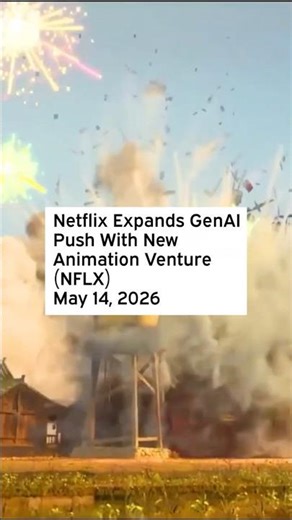 Netflix Expands GenAI Push With New Animation Venture #Netflix #AI #GenerativeAI #Animation #GenAI