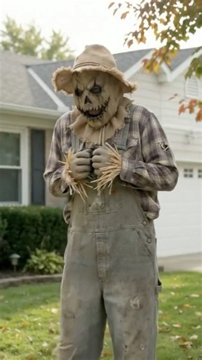 The Scarecrow Got SCARED Instead! 💀🎃