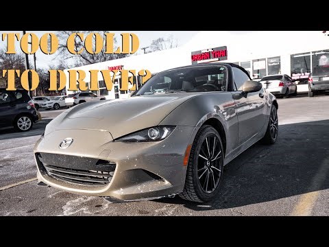 Driving my soft top ND3 Miata all winter in 20 degree weather! (Should I store it?)
