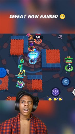 DEFEAT NOW RANKED 🥺‼️ BRAWLSTARS #brawlstars
