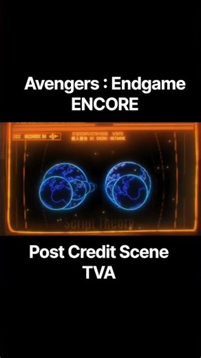 Avengers Endgame Encore TVA Post Credit Scene HD | Two Earths Colliding #marvel #mcushorts