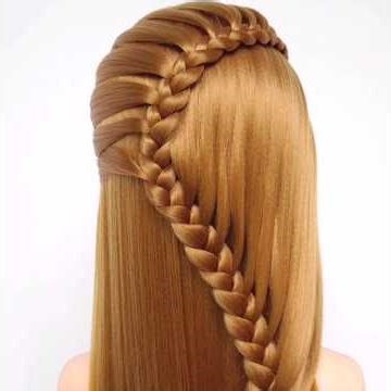 “Stunning Side Waterfall Braid Tutorial | Easy Long Hair Hairstyle” #hairinspo#hairstyles#longbraids