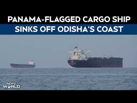 Odisha News | Panama-Flagged Cargo Ship Sinks Off Odisha Coast, 2 Crew Rescued