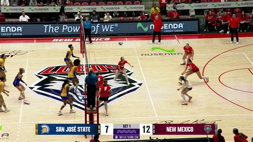 New Mexico Volleyball on X: "Mina bringin it DOWN 🔥 S1 | Lobos 13, San Jose State 7" / X