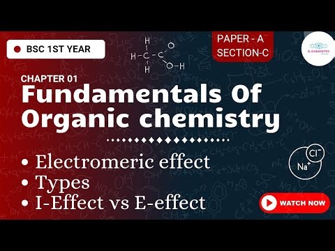 Fundamentals of Organic chemistry 05|| Bsc 1st year || R-Chemistry 