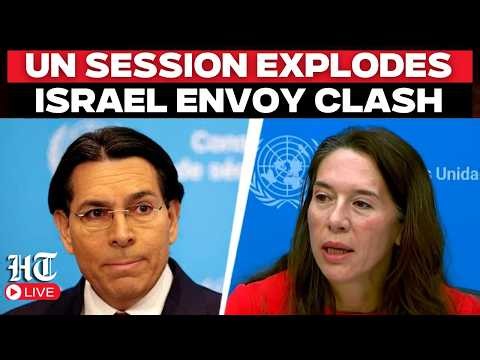 LIVE | UN Session Erupts After Israeli Envoy's 'Be Quiet' Remark Sparks Heated Diplomatic Clash