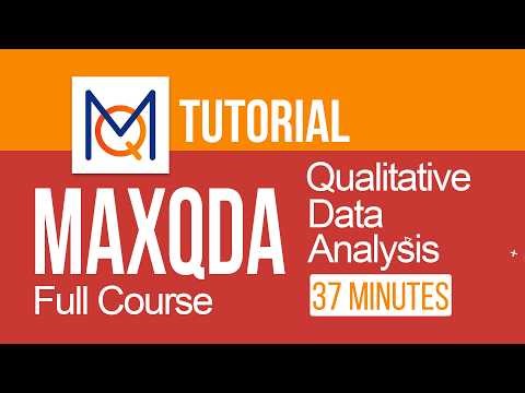 Qualitative Data Analysis for Beginners — Complete Course Using MAXQDA (2026)