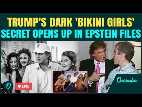 LIVE: Trump’s CREEPY ‘Naked-Girl’ Texts to Epstein RELEASED in Epstein Files LEAK? Dark Secret OPEN