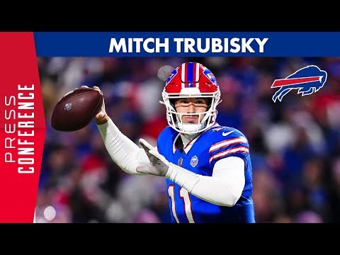 Mitch Trubisky: "The Atmosphere Was Special" | Buffalo Bills
