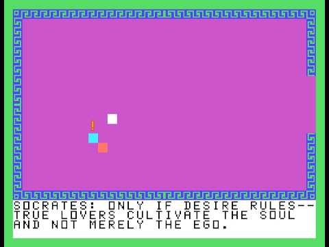 TI-99/4A: "Socrates" Game Development Devlog #18: Dialog Spacing and Color Scheme Adjustments