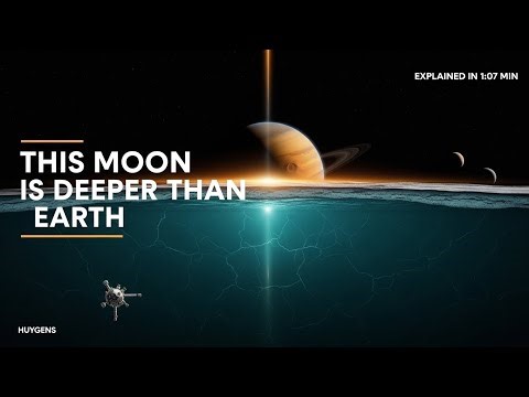 This Saturn's Moon Is Deeper Than Earth! (Explained in 1:07 min) 