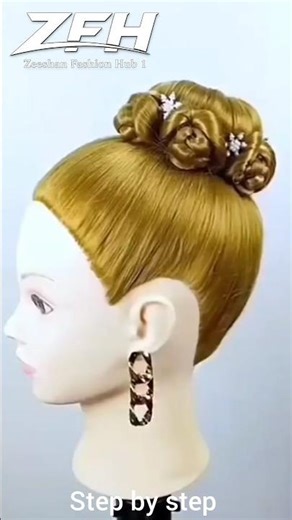 Step by Step Easy Hairstyle for Beginners | Quick & Simple Hair Tutorial ✨#shorts