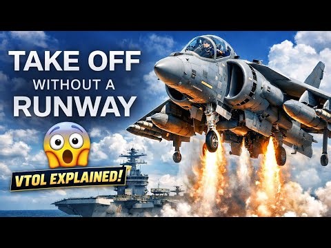 The Jet That Doesn’t Need a Runway | VTOL Fighter Explained | How This Jet Takes Off Vertically