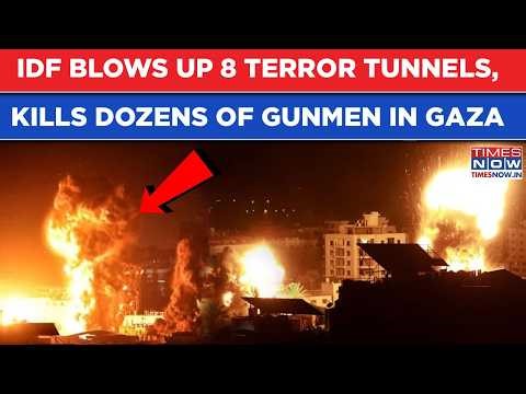 Wild Footage From IDF's Gaza Op: EIGHT Underground TUNNELS BLOWN UP, Dozens Of Terrorists KILLED