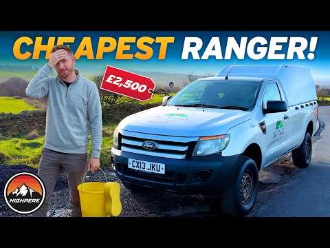 I BOUGHT THE CHEAPEST FORD RANGER IN THE COUNTRY FOR £2,500!