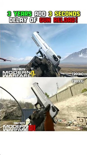 3 YEARS OF WAIT… JUST TO RELOAD SLOWER 💀 #mw4 #shorts