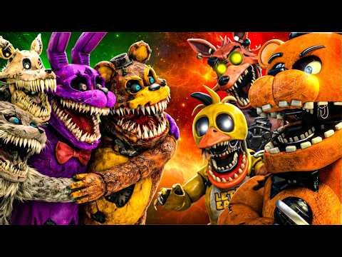 [SFM FNaF] Twisted vs Dark Withered Animatronics