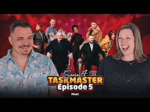 Hugh Dennis Has a GOOD OLD TUG! 😲 Americans React to Taskmaster S4E5