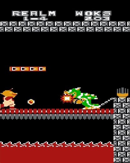 NES Alien Mario | World 1-4 Walkthrough #mario #nintendo