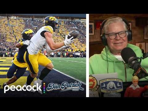 Iowa Hawkeyes stun Michigan Wolverines with wild walk-off touchdown | Dan Patrick Show | NBC Sports