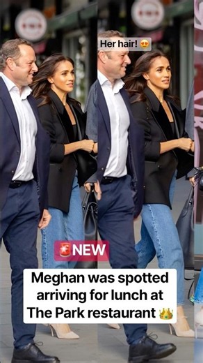 Meghan out and about in London #meghanmarkle #duchessmeghan #sussexsquad #sussexnews #princeharry
