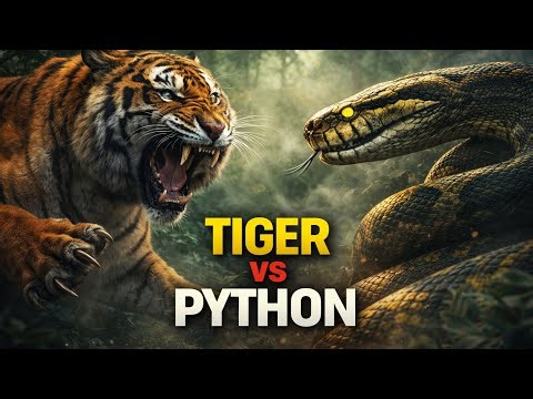 Tiger vs Python: Who Would Win the Deadliest Jungle Fight?
