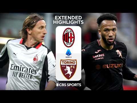AC Milan vs. Torino: Extended Highlights | Serie A | CBS Sports Golazo