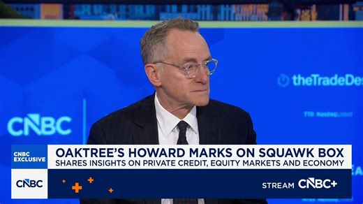 Watch CNBC's full interview with Oaktree Capital Management co-chairman Howard Marks