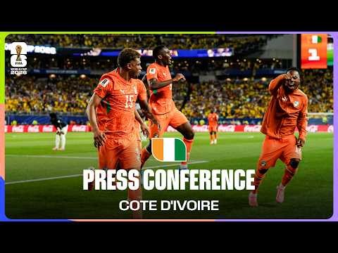 Post-Match Press Conference: Ivorian Coach Emerse Faé On 1-0 Win against Ecuador