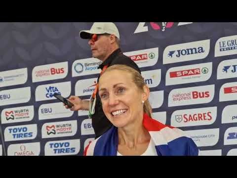Natasha Wilson on winning marathon team gold at the European Champs