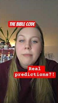 the Bible code predictions