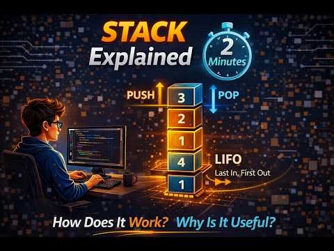 Stack Explained in 2 Minutes