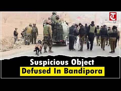 Suspicious object found on Sopore–Bandipora road, safely defused by bomb disposal squad
