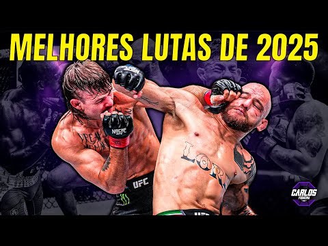 AS 10 MELHORES LUTAS DO UFC EM 2025