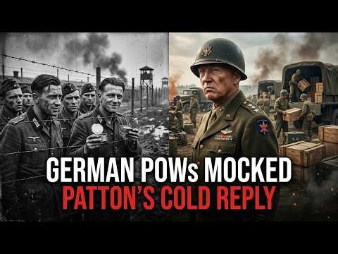 What Patton did When German POWs Mocked American Food Rations — Patton’s Rebuttal Was Cold