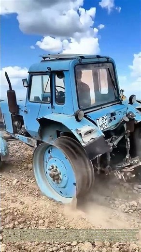 Running on Bare Rims: A Farmer’s Unstoppable Tractor Keeps Working