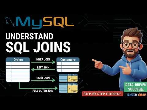 SQL Joins Crash Course | From Basics to Real-World Queries