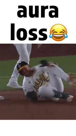 he tripped himself 😭😭