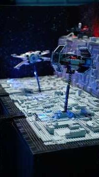 I Built a @LEGO Star Wars Diorama! #ad #shorts #lego